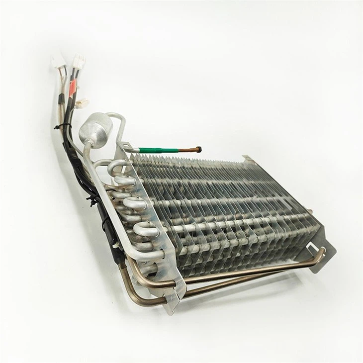 Aluminum Tube Finned Tube Fin Evaporator For Mini Freezer Refrigerator Evaporator