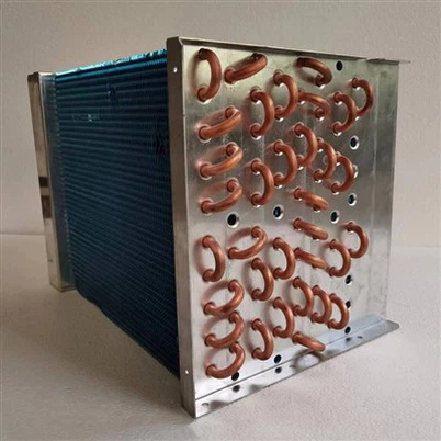 HVAC Bakır Boru Alüminyum Kanatlı Tip Kondenser